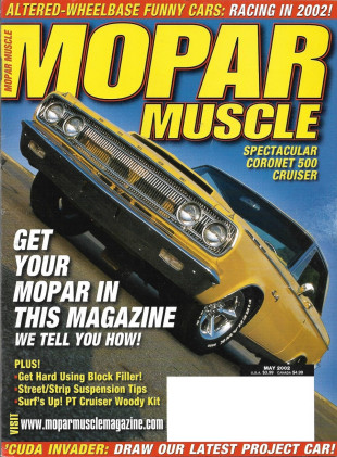 MOPAR MUSCLE 2002 MAY - AAR/RAM, DODGE CORONET 500